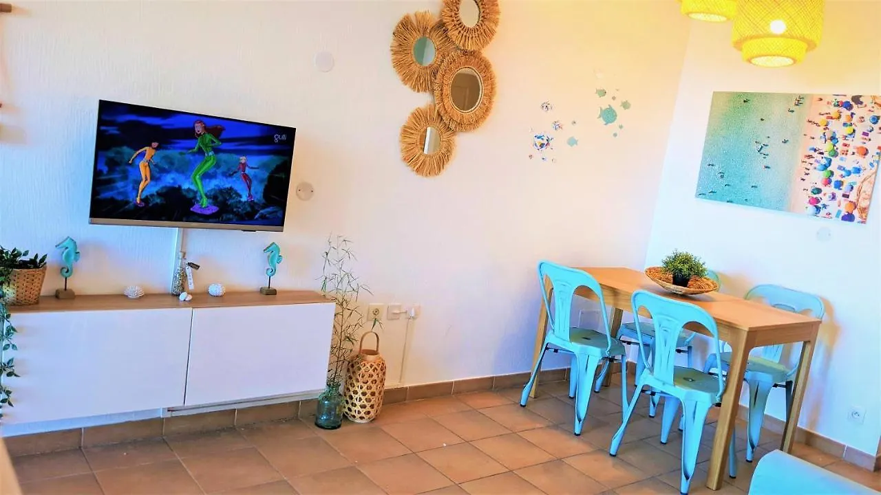Vue Mer Et Clim Les Restanques Pivoines 1136 Grimaud Apartment