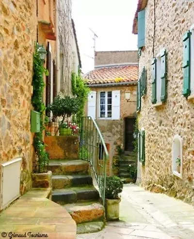 Vue Mer Et Clim Les Restanques Pivoines 1136 Grimaud Apartment